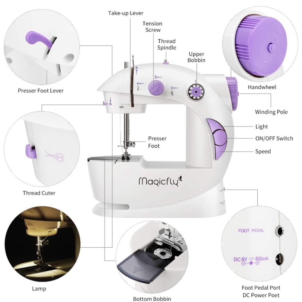 Magicfly Mini Sewing Machine - Picture 5 of 6